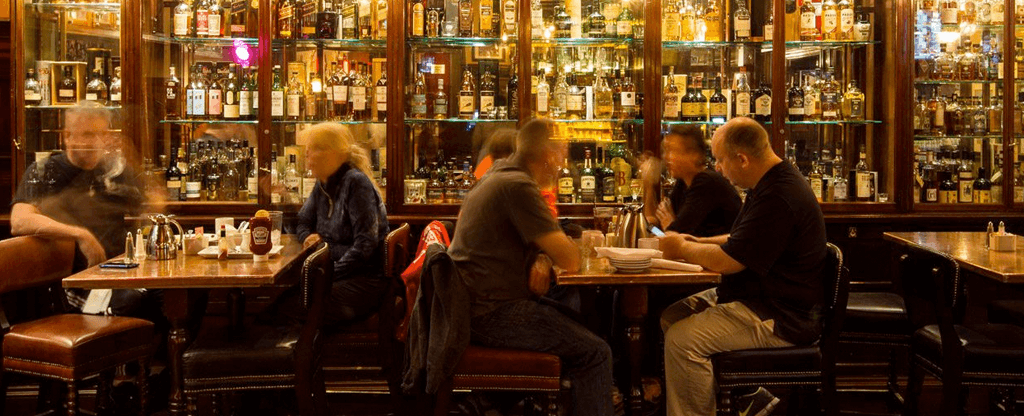 Interior of Rí Rá Irish Pub Las Vegas