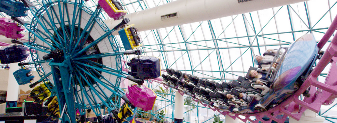 Circus Circus Adventuredome Canyon Blaster Thrill Ride