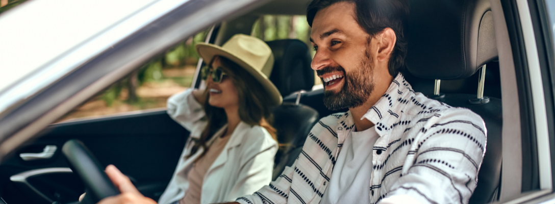 Couple on Yellowstone National Park to Las Vegas Road Trip