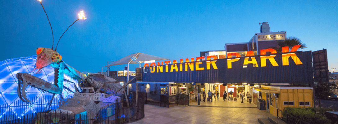 Downtown Container Park in Las Vegas