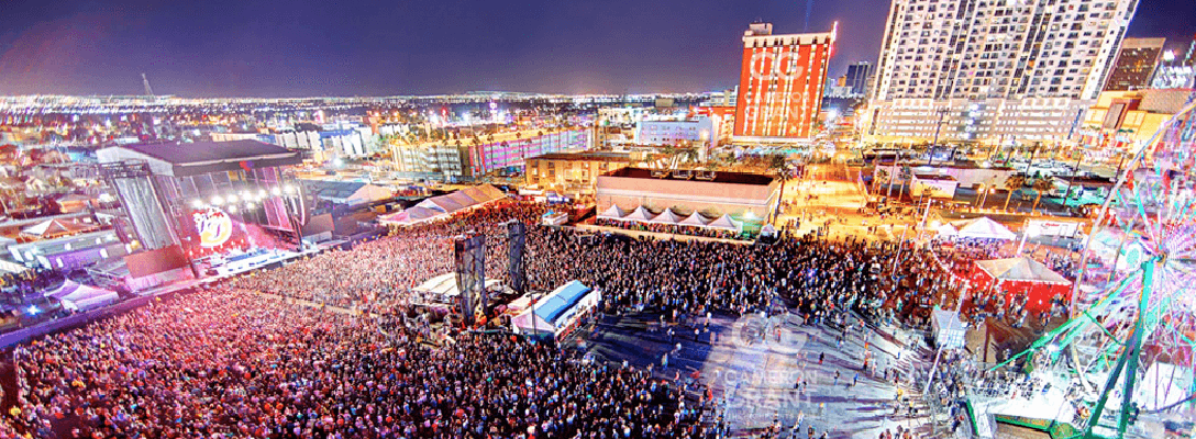 Summer Music Festival in Downtown Las Vegas