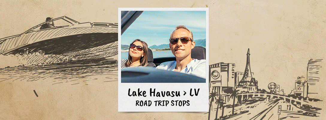 Lake Havasu to Las Vegas Drive Stops