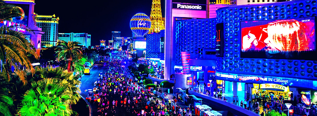 Las Vegas Rock 'n' Roll Marathon at Night