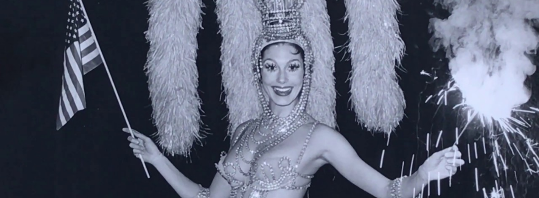 Las Vegas Showgirl from 1950s