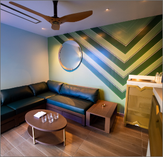 Circa Stadium Swim Lounge Area Interior