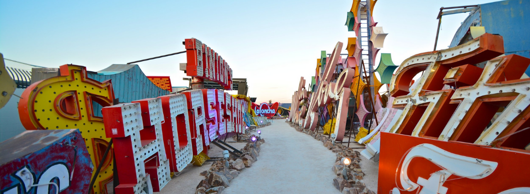 Neon Boneyard Museum in Las Vegas