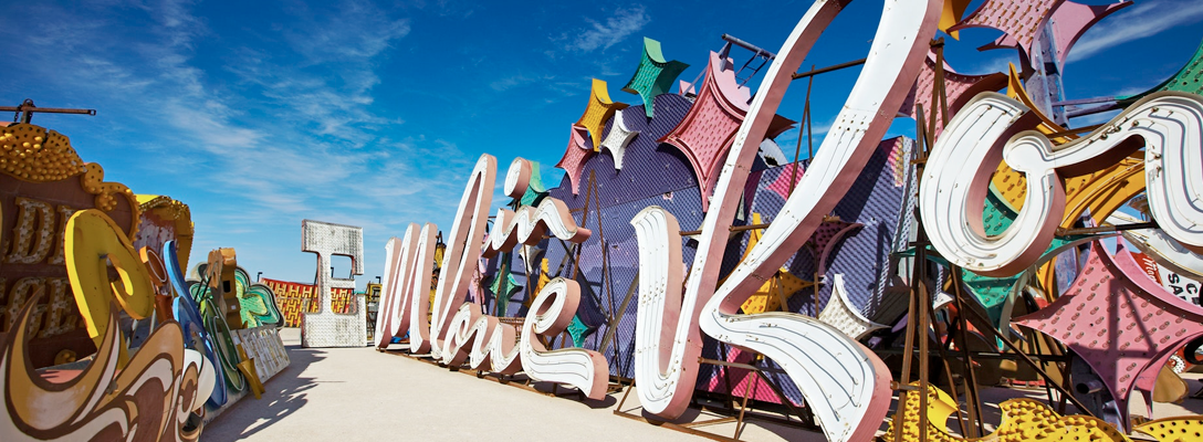 Neon Museum in Las Vegas with Unique Art