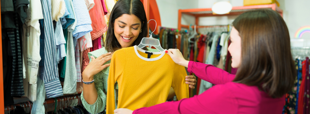 Women Shopping in Las Vegas Vintage Stores